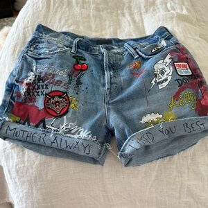 MOTHER The Vagabond Cuffed Short, Out of Gas